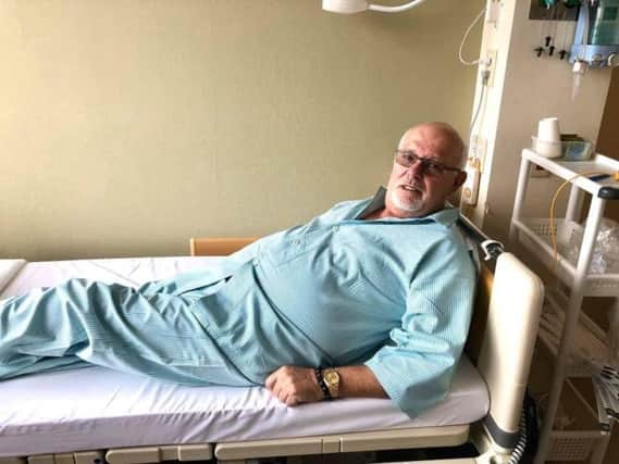 David and Sally Abel, from Northamptonshire, have been transferred for hospital treatment from the Diamond Princess cruise ship, which has been quarantined near Yokohama, Japan.