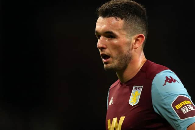John McGinn is recovering from a fractured ankle. Picture: Getty Images