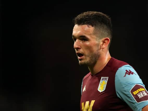 John McGinn is recovering from a fractured ankle. Picture: Getty Images
