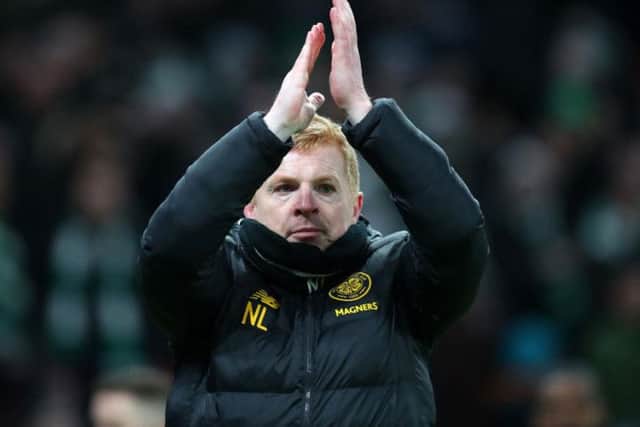 Neil Lennon was left unsatisfied with the second-half performance. Picture: Getty