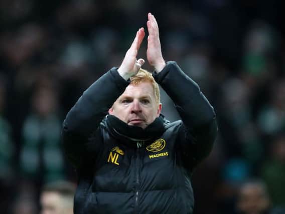 Neil Lennon was left unsatisfied with the second-half performance. Picture: Getty