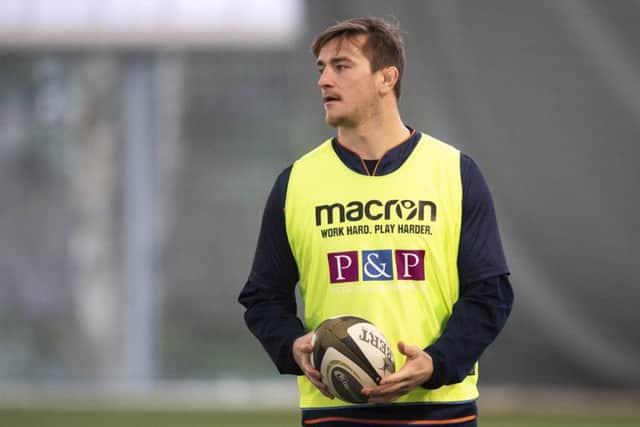 Stan South will replace Grant Gilchrist in the Edinburgh line-up against Connacht. Picture: SNS/SRU.