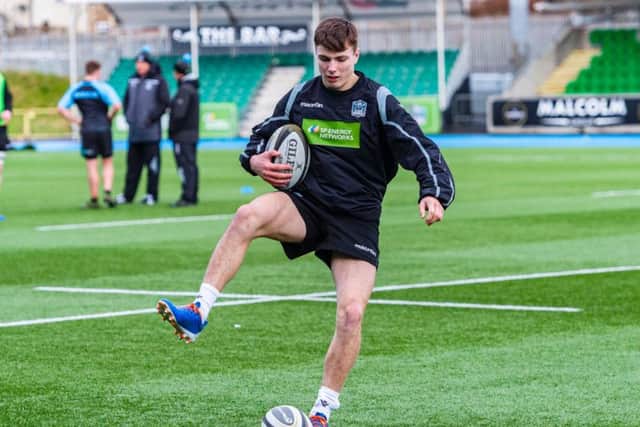 Jamie Dobie will make his first start for Glasgow Warriors. Picture: SNS