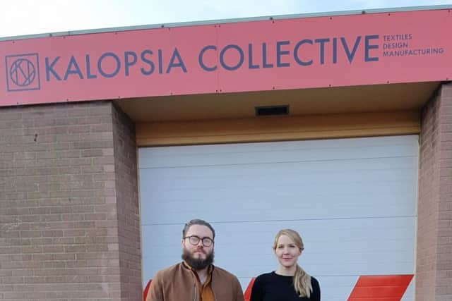 The UK governments new innovator visa will cut off so many amazing businesses and people, says Nina Falk, who runs Edinburgh textile manufacturer Kalopsia Collective with her partner Adam Robertson. Picture: Contributed