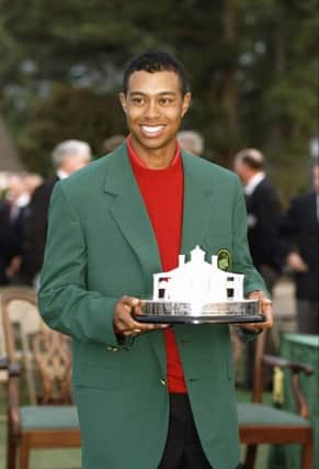 Tigers Woods in the Green Jacket