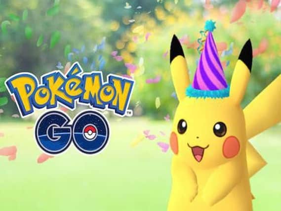 Pikachu is back and he's in full party mode. Picture: Niantic