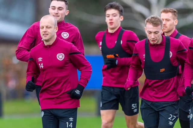 Hearts captain Steven Naismith has taken a 50 per cent pay cut, while others in the squad will drop between 10 and 30 per cent.