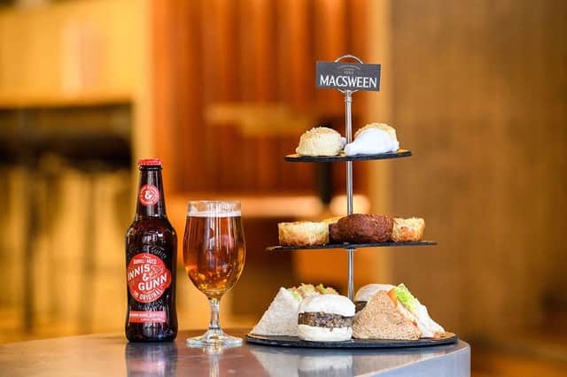 Innis & Gunn have teamed up with Macsween to host a special haggis afternoon tea in honour of Robert Burns (Photo: Ian Georgeson /
Macsween)