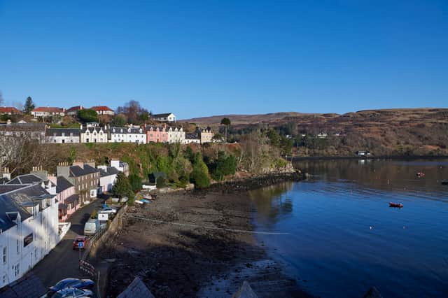 This lovely property offers unrivalled views of Portree harbour (Photo: Galbraith Group)