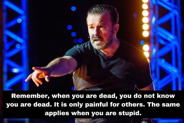 45 of Ricky Gervais' best jokes and one liners
