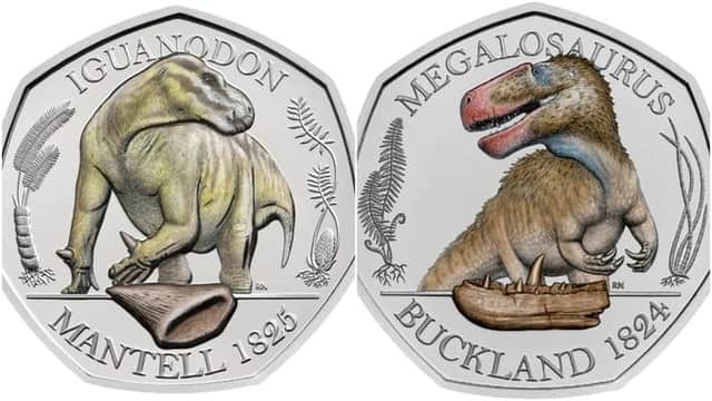 The Royal Mint is now set to release three new 50p coins featuring dinosaurs - something which hasn’t been done before.
(Photo: Royal Mint)