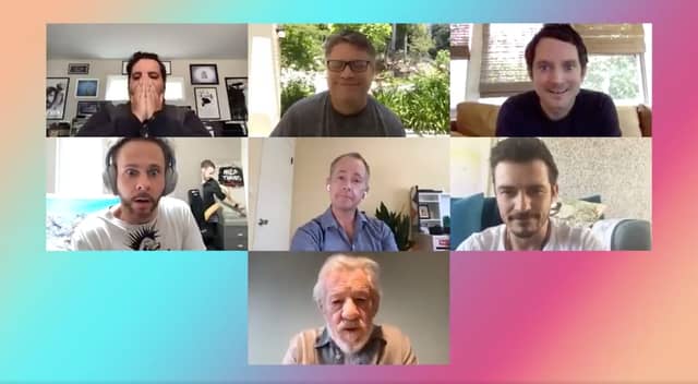 The upcoming special will feature numerous cast members of the critically acclaimed film trilogy, as well as the director, Peter Jackson (Credit: Reunited Apart)
