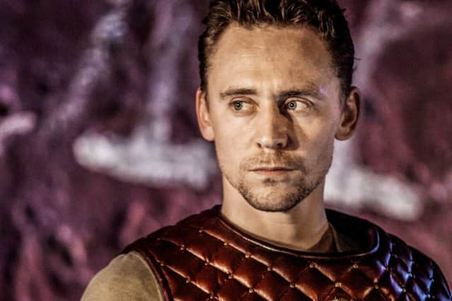 Tom Hiddleston in Coriolanus. Picture: Johan Persson