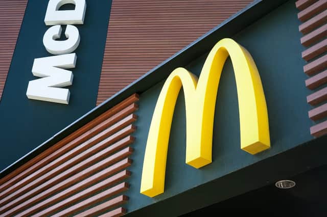 Last week McDonald's reopened 280 restaurants for walk-in customers after months of closures due to the pandemic. (Credit Shutterstock)