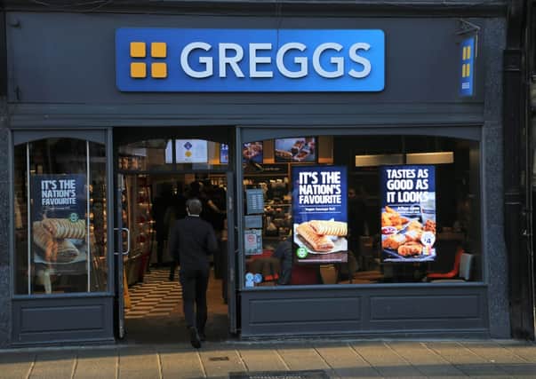 Bakery chain Greggs is to make both delivery and click and collect options available nationwide in the upcoming months, so fans of pasties and sausage rolls will be able to get them straight to their door (Photo: Shutterstock)