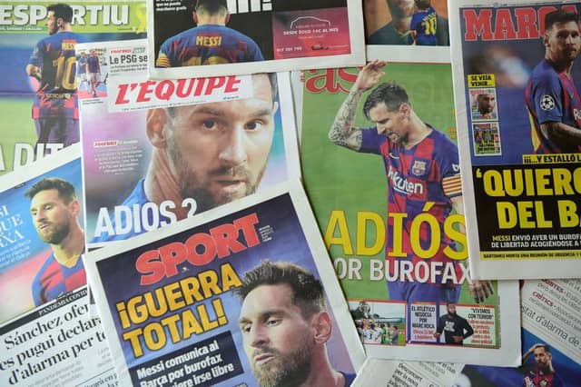 Lionel Messi is on the verge of leaving Barcelona (Getty Images)