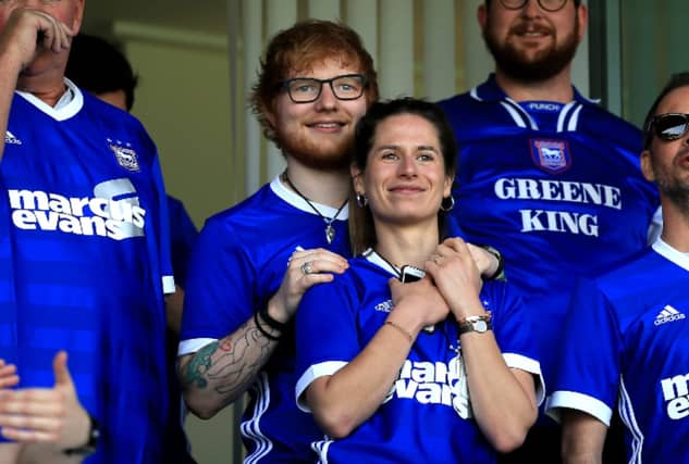 The couple have named their newborn daughter Lyra Antarctica Seaborn Sheeran. (Getty Images)