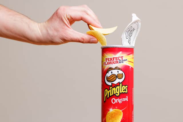 Pringles are undergoing a redesign to make them more recyclable (Credit: Shutterstock)
