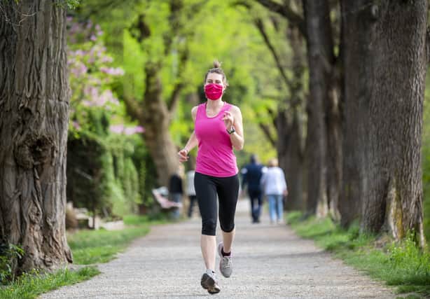 Joggers should wear face masks when running outside - according to ...