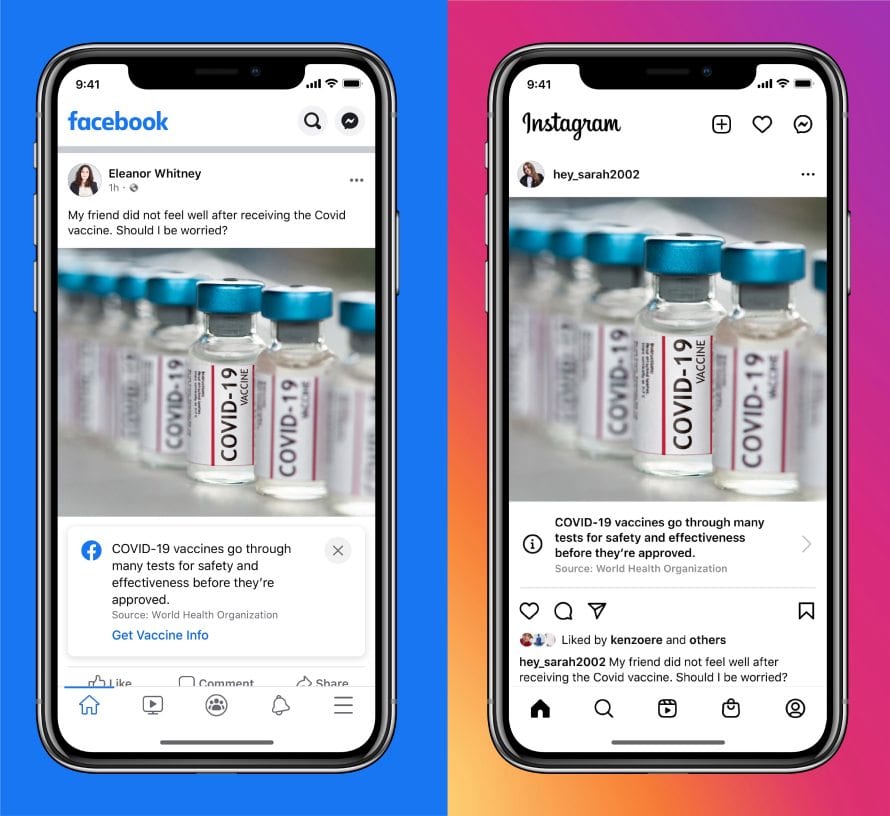 Facebook will label all posts about Covid vaccines with WHO facts to avoid misinformation (Photo: Shutterstock)