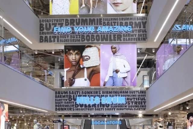 The mega-Primark has five floors and features water fountains as well as charging points for your phones.