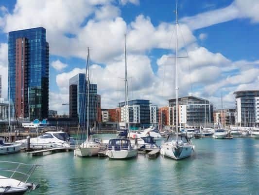 Previously voted among Britain's safest cities, Southampton is also considered to be super friendly, making a positive first impression to new visitors