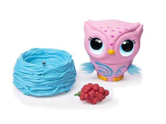 This interactive owl responds to being stroked and will show you how she is feeling with her magical changing eye colour. Available from The Entertainer for 39.99 GBP