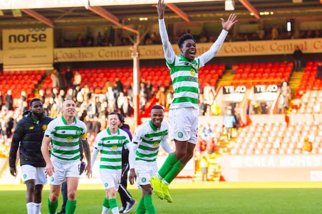 It is hard to think of such a precocious talent making such an excitable start to his career at Celtic. Enthusiastic, quick, energetic, combative and skillful. Celtic have a real talent.